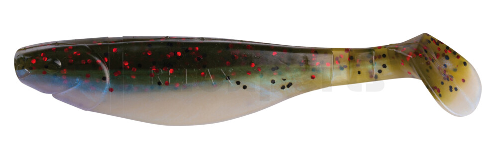 000212B089 Kopyto-River 4" (ca. 11,0 cm) blauperl / Kaulbarsch-Multiglitter