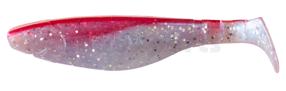 000212045 Kopyto-River 4" (ca. 11,0 cm) blauperl-Glitter / rot