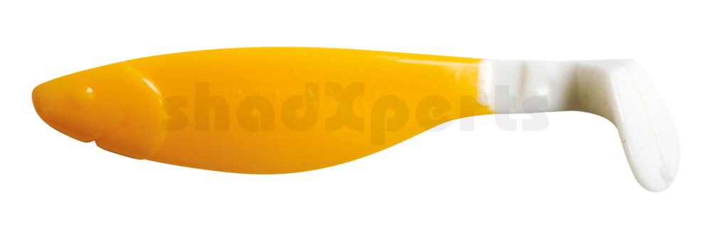 000212060WT Kopyto-River 4" (ca. 11,0 cm) gelb / white tail