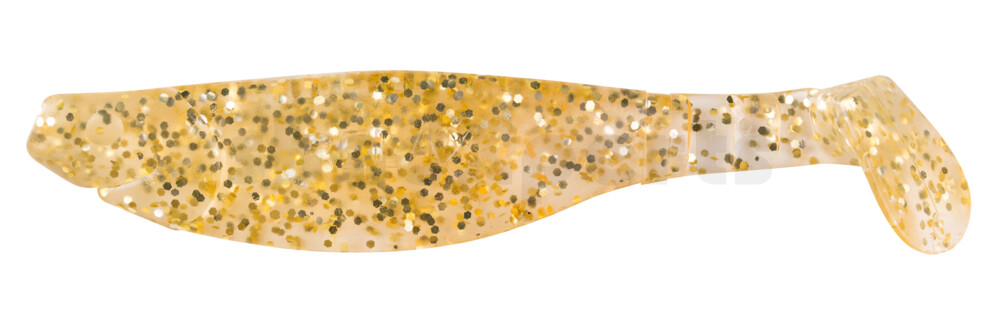 000212077 Kopyto-River 4" (ca. 11,0 cm) klar gold-Glitter