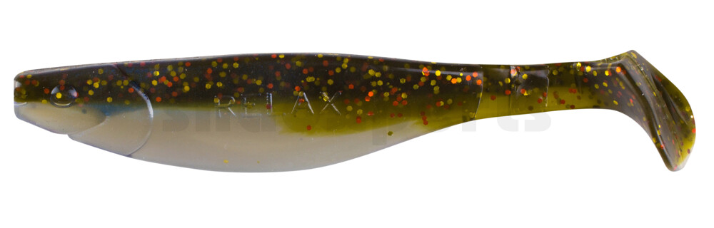 000214B302 Kopyto-River 5" (ca. 13,0 cm) blauperl / Green Shad