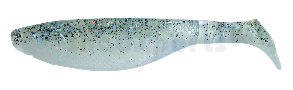000214B031 Kopyto-River 5" (ca. 13,0 cm) blauperl / klar salt´n pepper Glitter