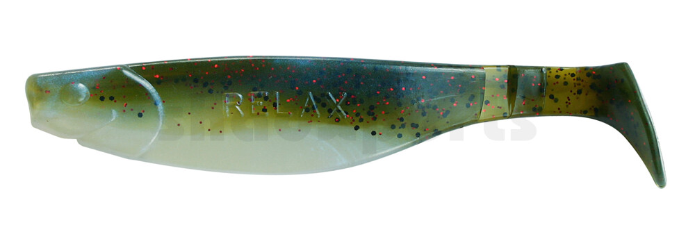 000214B089 Kopyto-River 5" (ca. 13,0 cm) blauperl / Kaulbarsch-Multiglitter