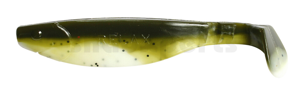 000214B188 Kopyto-River 5" (ca. 13,0 cm) reinweiss / olive-tree-Glitter