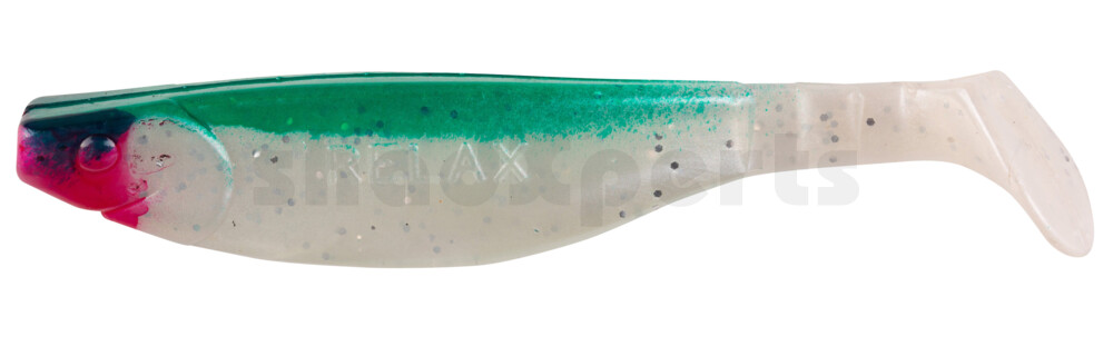 000214140 Kopyto-River 5" (ca. 13,0 cm) perlweiss-Glitter / türkis