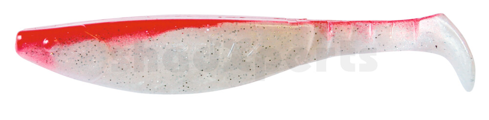 000216033 Kopyto-River 6" (ca. 16,0 cm) perlweiss-Glitter / rot
