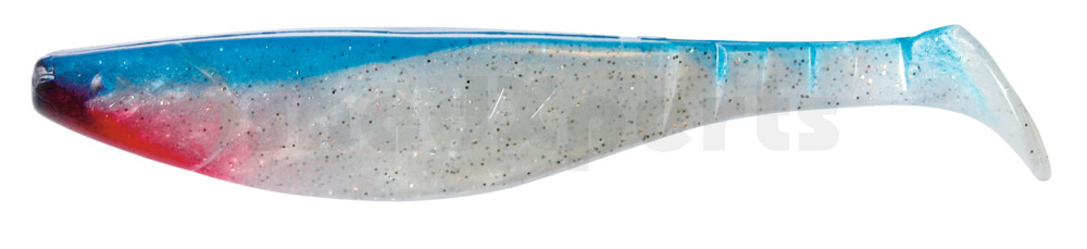 000216035 Kopyto-River 6" (ca. 16,0 cm) perlweiss-Glitter / blau