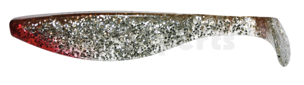 000216086 Kopyto-River 6" (ca. 16,0 cm) klar silber-Glitter / braun