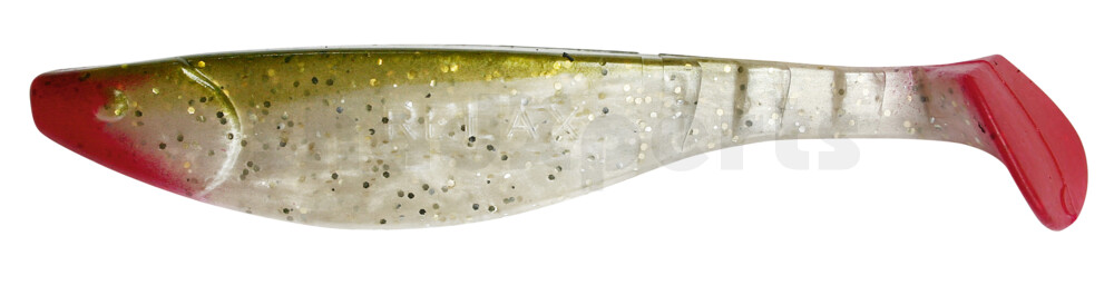 000216135 Kopyto-River 6" (ca. 16,0 cm) perlweiss-Glitter / boddengrün