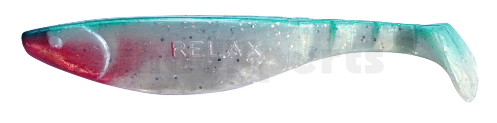 000216140 Kopyto-River 6" (ca. 16,0 cm) perlweiss-Glitter / türkis