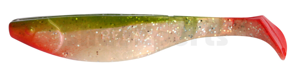 000216149 Kopyto-River 6" (ca. 16,0 cm) perl-Glitter / hechtgrün