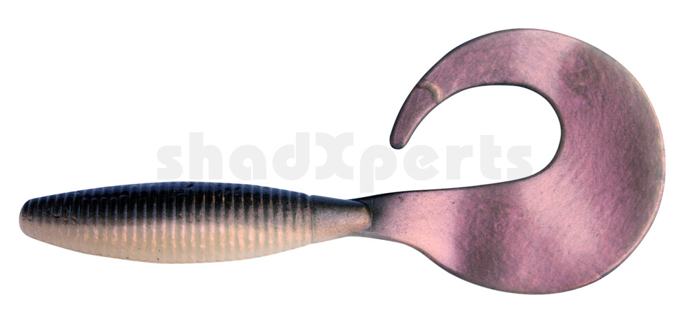 000611014 Super Grub 5" (ca. 11,5 cm) perl / schwarz