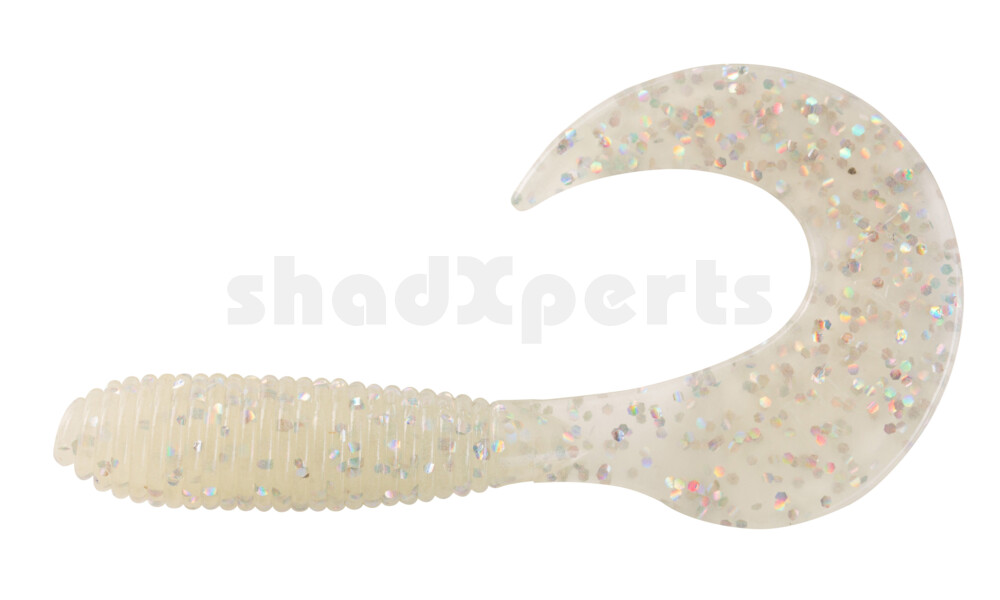 000607013 Twister 3" regulär (ca. 7,0 cm) selbstleuchtend glitter