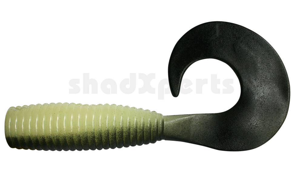 000619132 Xtra-Fat Grub 8" (ca. 19,0 cm) selbstleuchtend / schwarz