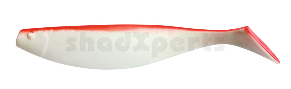 000418003 Xtra-Soft 7" (ca. 18,0 cm) reinweiss / rot