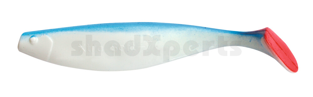 000418006 Xtra-Soft 7" (ca. 18,0 cm) reinweiss / blau