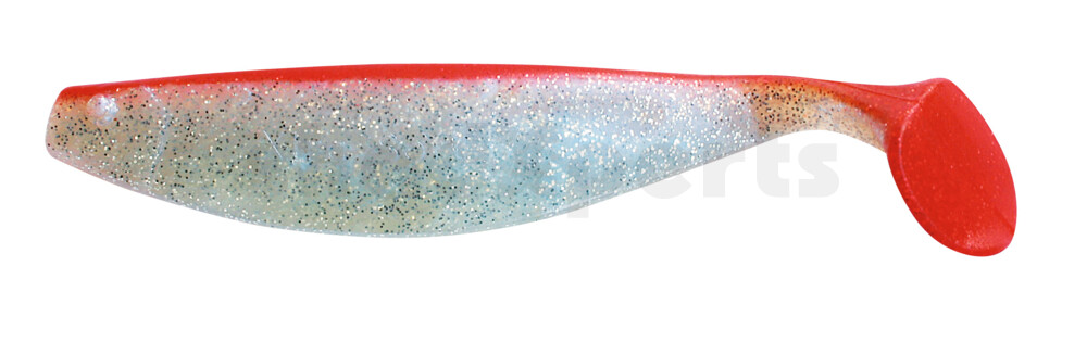 000418045 Xtra-Soft 7" (ca. 18,0 cm) blauperl-Glitter / rot