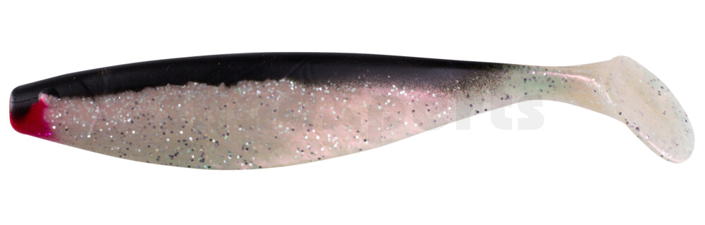 000423038 Xtra-Soft 9" (ca. 23,0 cm) perl-Glitter / schwarz