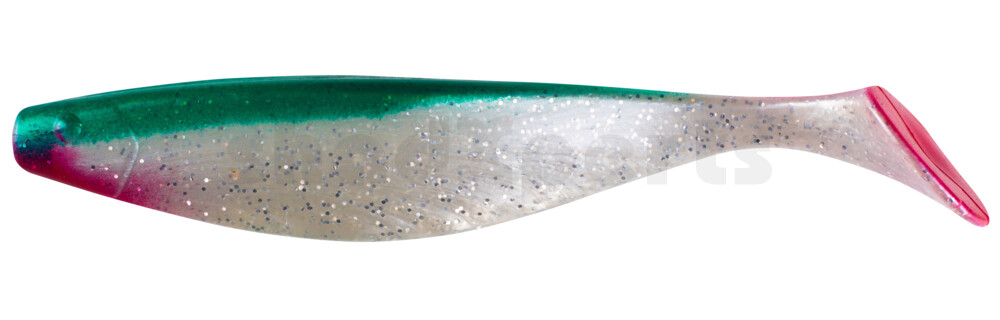 000423140 Xtra-Soft 9" (ca. 23,0 cm) perlweiss-Glitter / türkis