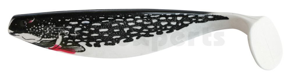 000416-001PIB Xtra-Soft-Nature 6" (ca. 16,0 cm) reinweiss / Hecht (schwarz)