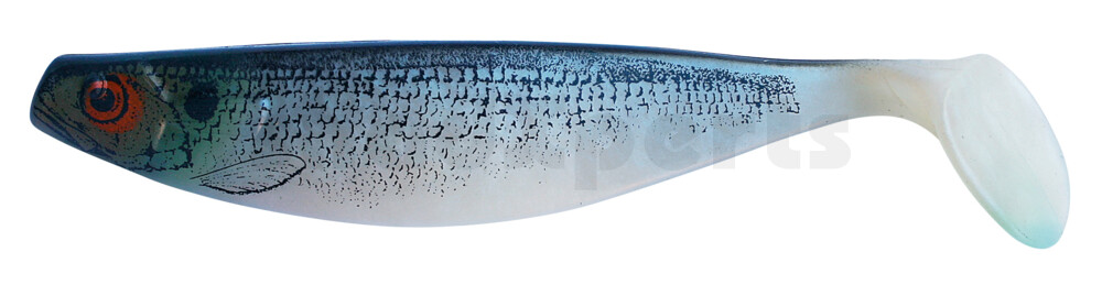 000416-019NS Xtra-Soft-Nature 6" (ca. 16,0 cm) blauperl / Weißfisch