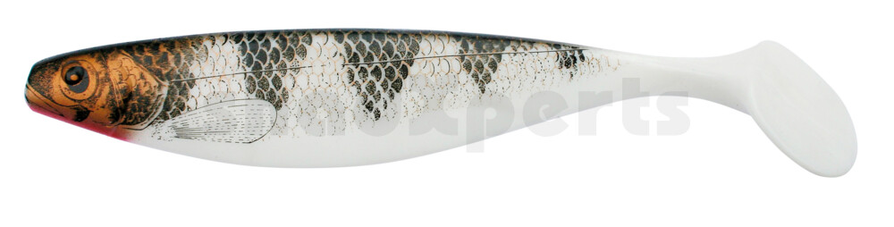 000423001B Xtra-Soft-Nature 9" (ca. 23,0 cm) reinweiss / Barsch