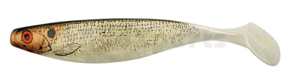 000423025W Xtra-Soft-Nature 9" (ca. 23,0 cm) goldperl / Weißfisch