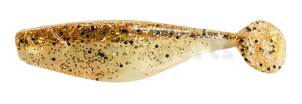 000408B001 Shad 3" (ca. 8,0 cm) goldperl / Desert-Sand