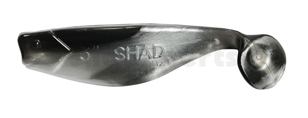 000408B016 Shad 3" (ca. 8,0 cm) reinweiss / schwarz