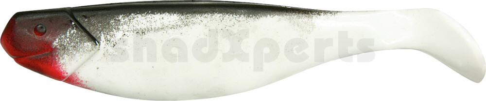 000411002 Xtra-Soft 4" (ca. 11,5 cm) reinweiss / schwarz