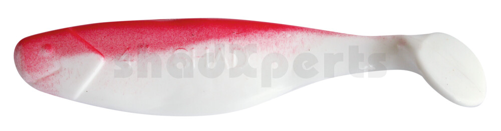 000411003 Xtra-Soft 4" (ca. 11,5 cm) reinweiss / rot