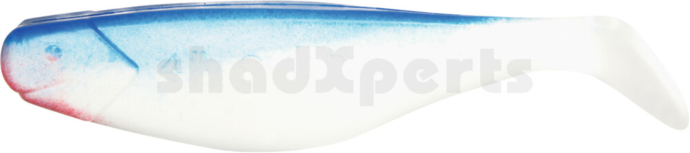 000411006 Xtra-Soft 4" (ca. 11,5 cm) reinweiss / blau