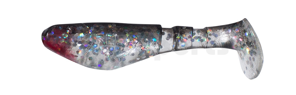 000205065 Kopyto-Classic 2" (ca. 5,0 cm) klar silber-Glitter / schwarz