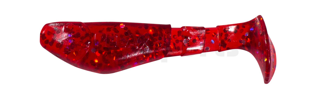 000205075 Kopyto-Classic 2" (ca. 5,0 cm) rot transparent Glitter