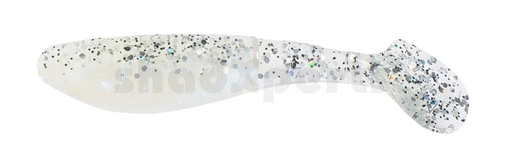 000207B031 Kopyto-Classic 2,5" (ca.7,0 cm) blauperl / klar salt´n pepper Glitter