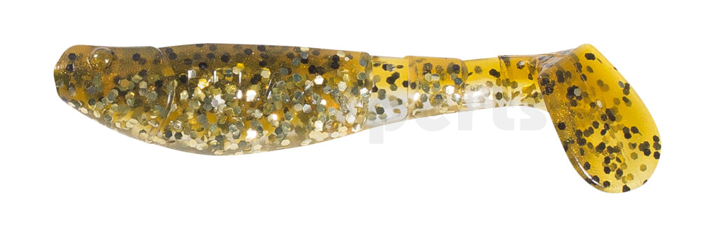 000207B111 Kopyto-Classic 2,5" (ca.7,0 cm) klar silber Glitter / olivebraun-Glitter