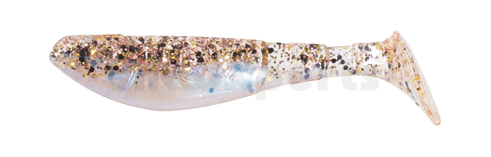 000207B309 Kopyto-Classic 2,5" (ca.7,0 cm) blauperl / klar kupfer, schwarz Glitter