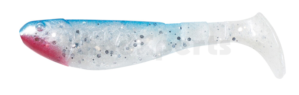 000207035 Kopyto-Classic 2,5" (ca.7,0 cm) perlweiss-Glitter / blau