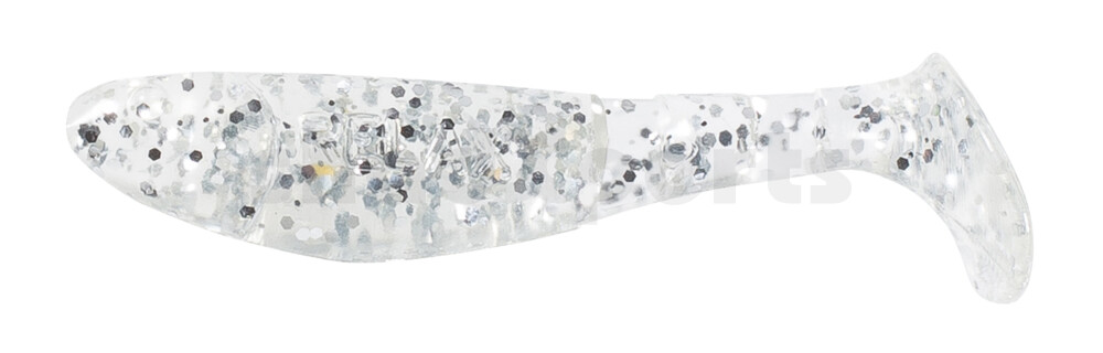 000207064 Kopyto-Classic 2,5" (ca.7,0 cm) klar silber-Glitter