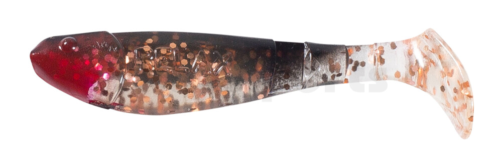 000207078C Kopyto-Classic 2,5" (ca.7,0 cm) klar kupfer Glitter