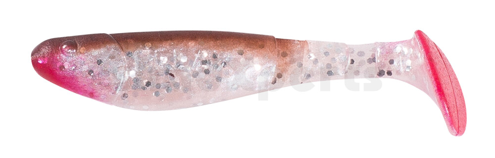 000207166 Kopyto-Classic 2,5" (ca.7,0 cm) perlweiss-Glitter / braun