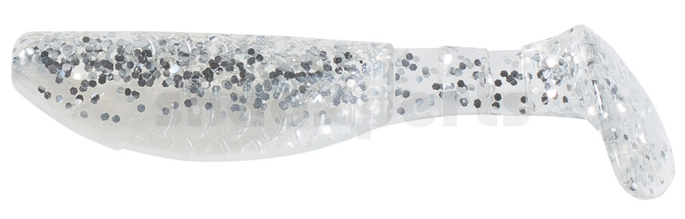 000208B004 Kopyto-Classic 3" (ca. 8,0 cm) perlweiss / klar salt´n pepper Glitter