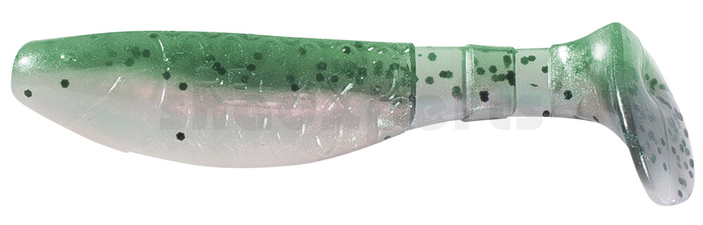 000208B003 Kopyto-Classic 3" (ca. 8,0 cm) perl / dunkelgrün Glitter (Rainbow)