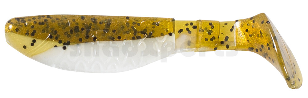 000208B072 Kopyto-Classic 3" (ca. 8,0 cm) reinweiss / olivebraun-Glitter