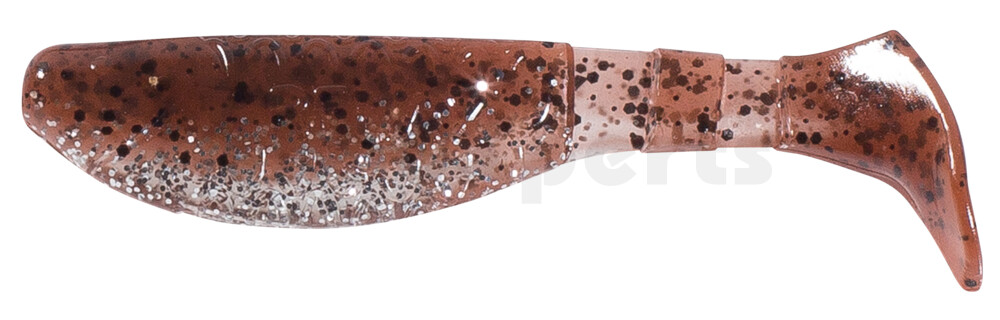 000208B083 Kopyto-Classic 3" (ca. 8,0 cm) klar silber Glitter / braun-Glitter