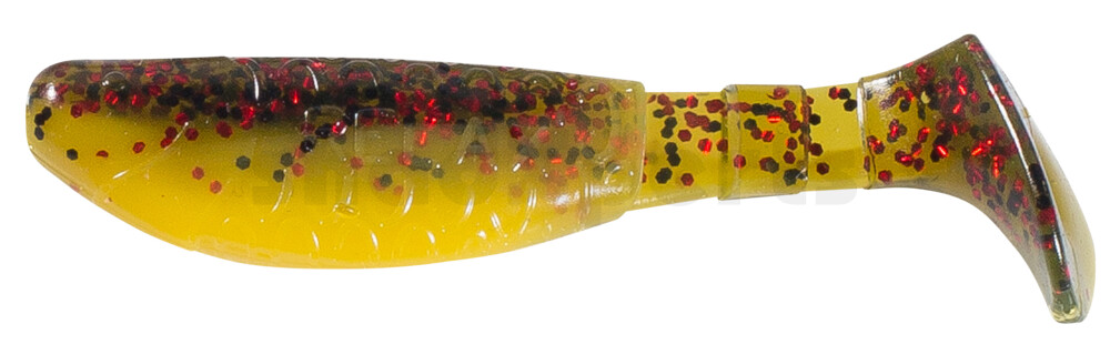 000208B092 Kopyto-Classic 3" (ca. 8,0 cm) gelb / Watermelon Glitter