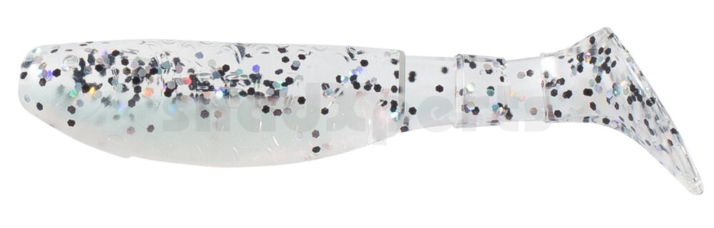 000208B306 Kopyto-Classic 3" (ca. 8,0 cm) perl / klar salt´n pepper Glitter