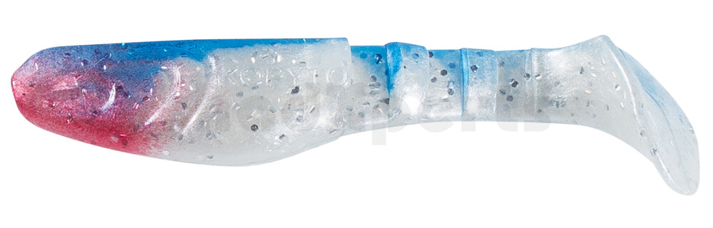 000208035 Kopyto-Classic 3" (ca. 8,0 cm) perlweiss-Glitter / blau