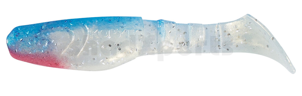 000208053 Kopyto-Classic 3" (ca. 8,0 cm) goldperl-Glitter / blau