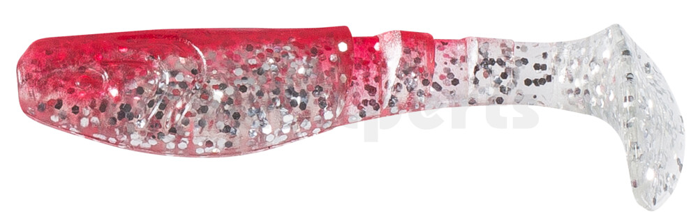 000208084 Kopyto-Classic 3" (ca. 8,0 cm) klar silber-Glitter / rot